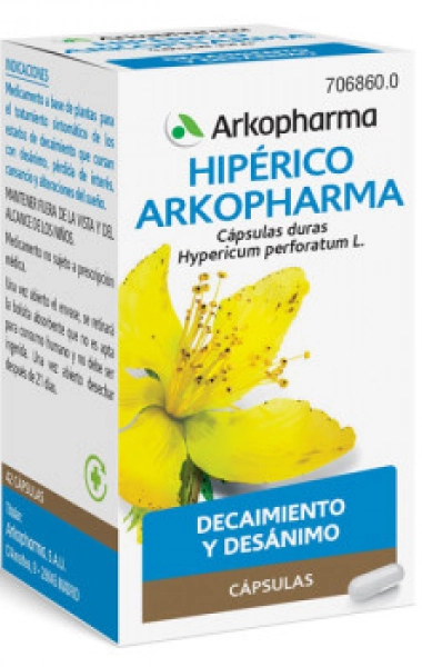 Hipérico arkopharma 185mg Hipérico arkopharma 185mg