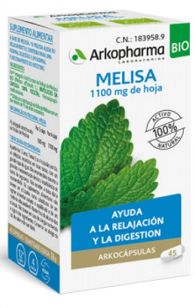Arkocápsulas melisa 