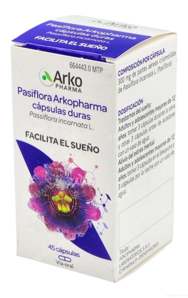 Arkocápsulas pasiflora (300 mg)