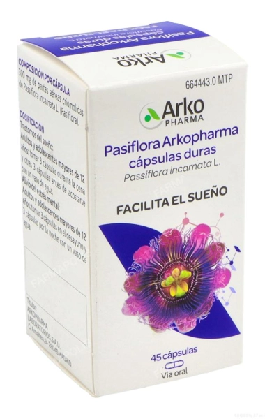 Arkocápsulas pasiflora (300 mg)