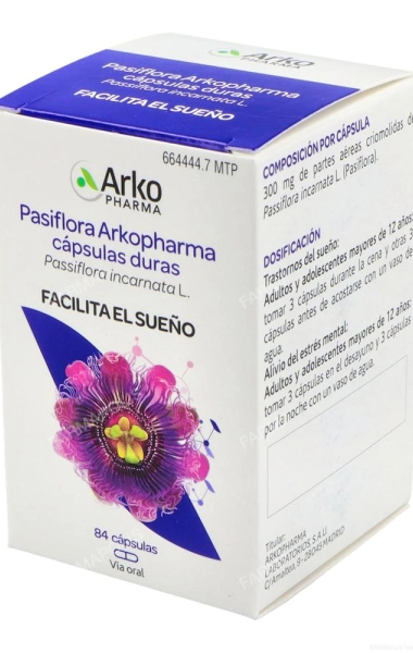 Arkocápsulas pasiflora (300 mg)