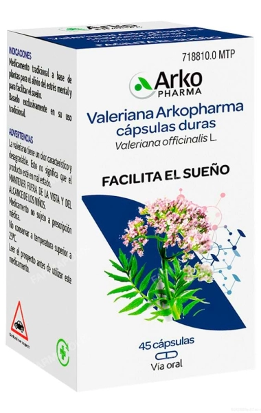 Arkocápsulas valeriana (350 mg)