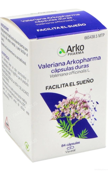 Arkocápsulas valeriana (350 mg)