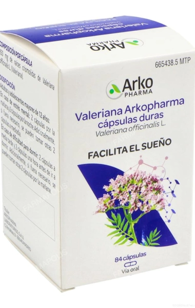 Arkocápsulas valeriana (350 mg)