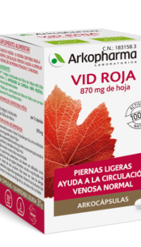Arkocápsulas vid roja (270 mg)
