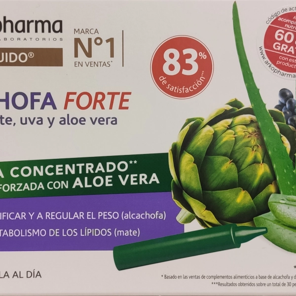 Arkofluido Alcachofa forte + Aloe vera Arkofluido Alcachofa forte + Aloe vera