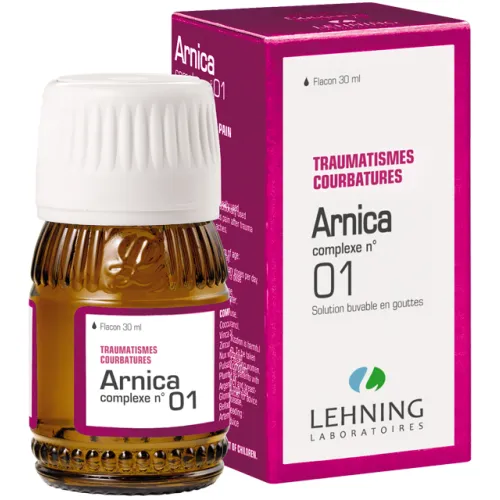  - Indicación: ARNICA N° 1 Gotas Orales en Solución 30 ml es un medicamento homeopático que se usa tradicionalmente en las lesiones, dolores y traumatismo