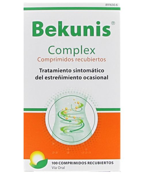 Bekunis complex  - Comprimidos laxantes para aliviar el estreñimiento ocasional.