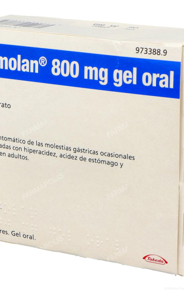 Bemolan 800 mg en gel