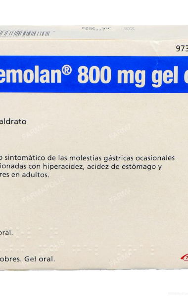Bemolan 800 mg en gel