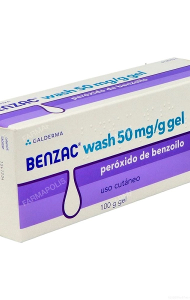 Benzac wash 50mg/g
