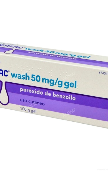 Benzac wash 50mg/g