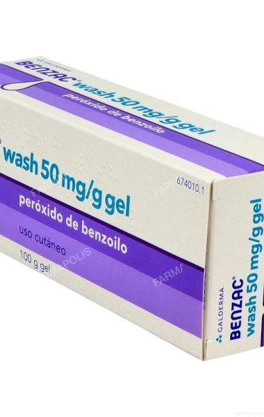 Benzac wash 50mg/g