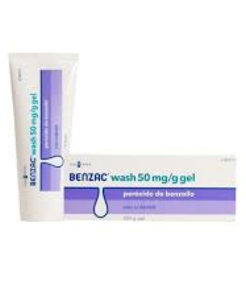 Benzac wash 50mg/g - Gel específico para el acné y los granos. Tiene efecto queratolítico y antiseborreico.