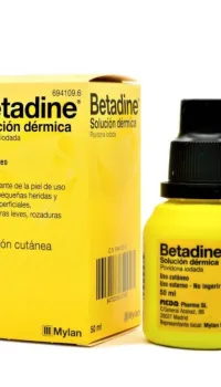 Betadine 100 mg/ml.