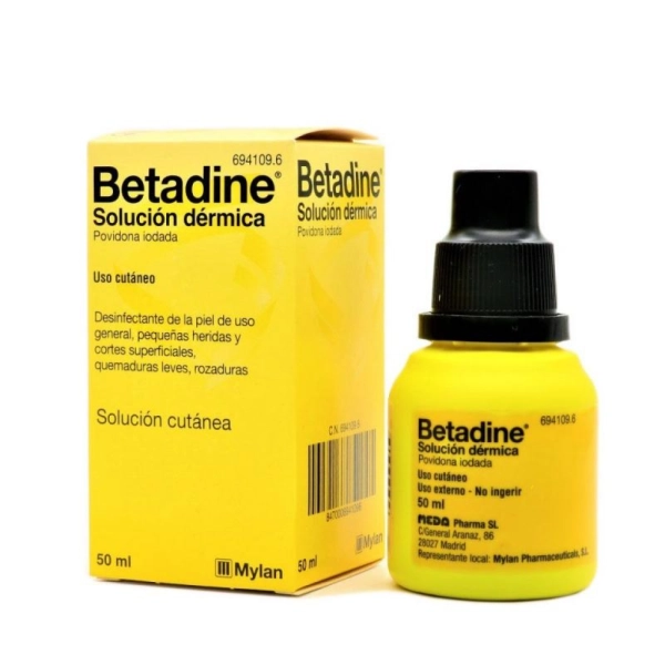 Betadine 100 mg/ml. Betadine 100 mg/ml.