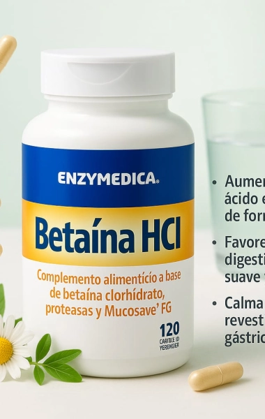 Betaine HCl Enzymedica Betaine HCl Enzymedica