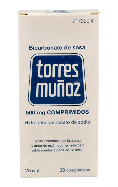 Bicarbonato sodico torres muñoz Bicarbonato sodico torres muñoz