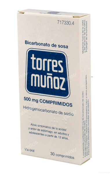 Bicarbonato sodico torres muñoz