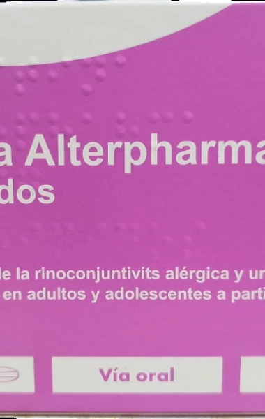 Bilastina Alterpharma 20 mg Bilastina Alterpharma 20 mg