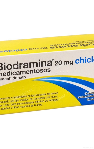 Biodramina 20 mg