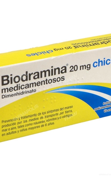 Biodramina 20 mg