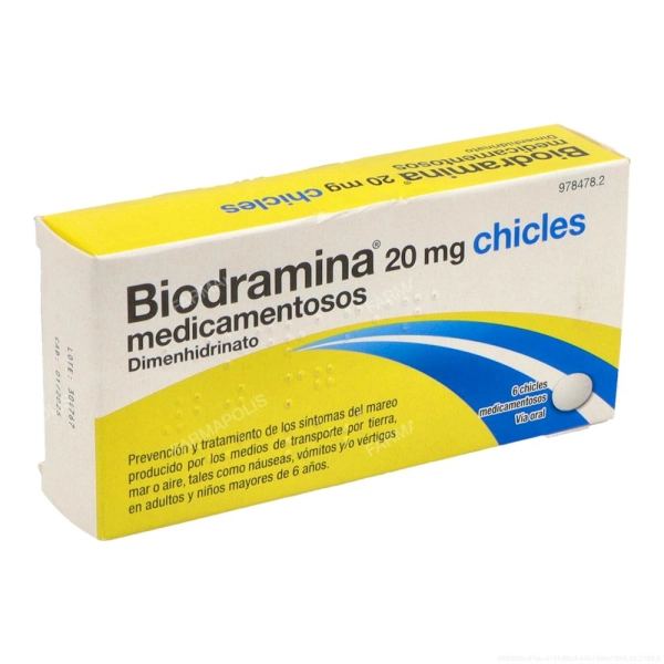 Biodramina 20 mg