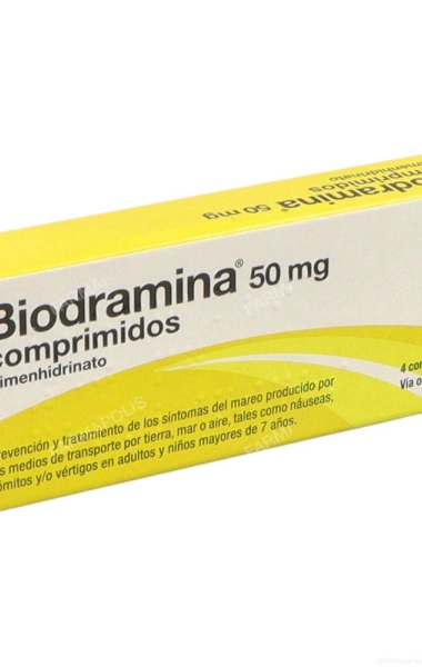 Biodramina 50 mg 