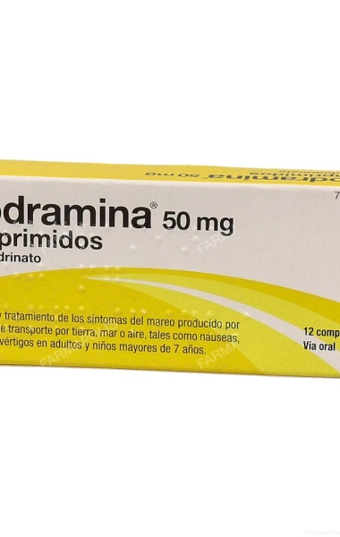 Biodramina 50 mg 