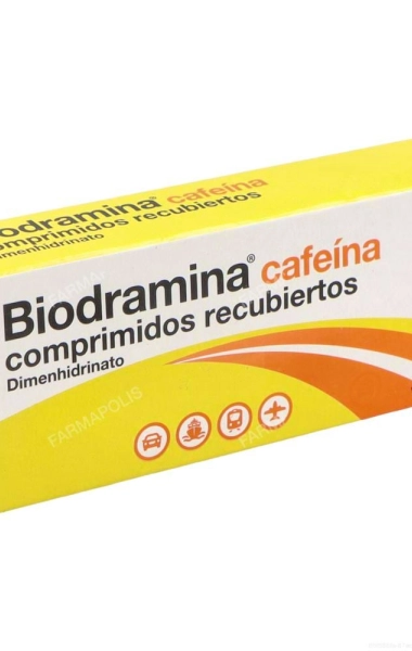 Biodramina cafeina 