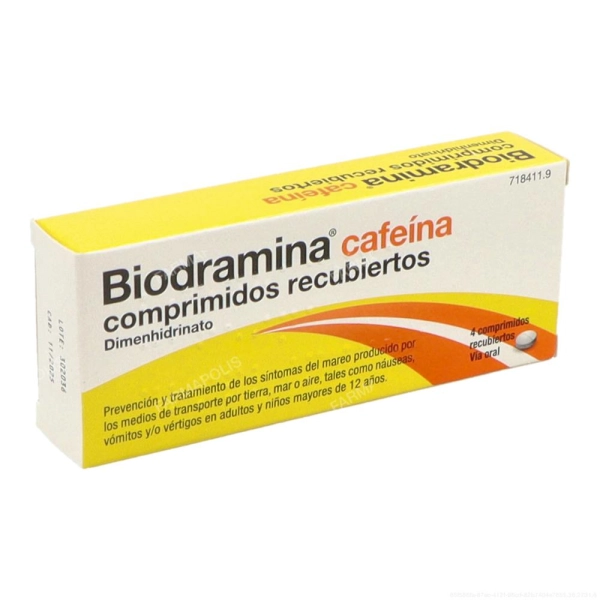 Biodramina cafeina 