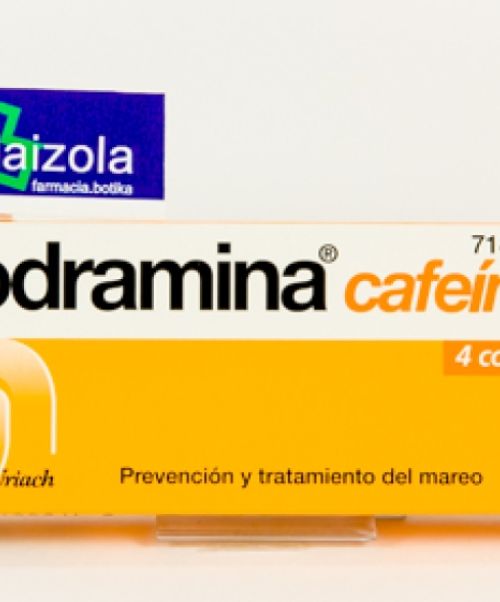 Biodramina cafeina  - Son unos comprimidos para el mareo. Valen para los mareos de los viajes, ya sean en autobús, barco o coche. Evitan los vómitos.Llevan cafeína con lo que evitan que te duermas durante el viaje.