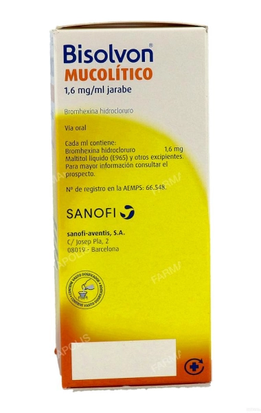 Bisolvon mucolitico 1,6 mg/ml