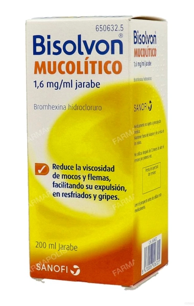 Bisolvon mucolitico 1,6 mg/ml