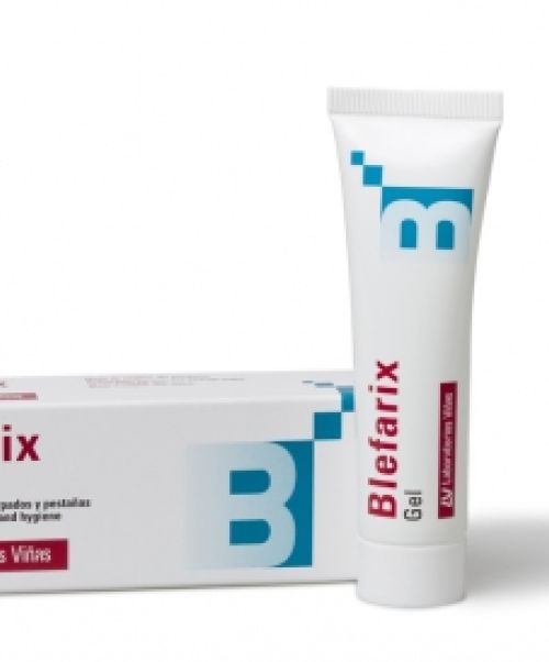Blefarix gel - Gel para el cuidado y la limpieza de párpados y pestañas. ayuda a eliminar el exceso de descamación.