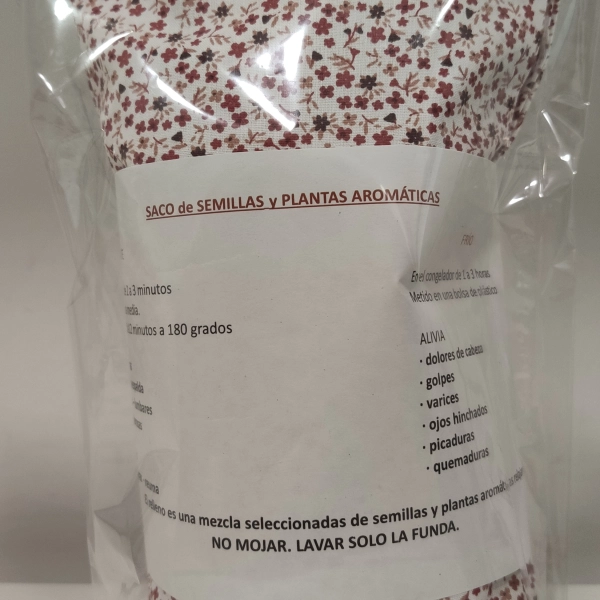 Bolsa termo calmantes Bolsa termo calmantes