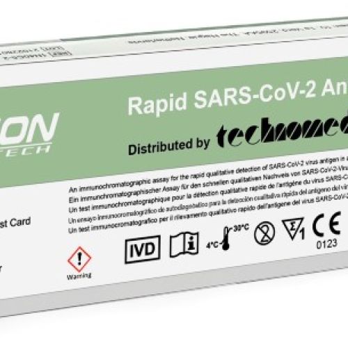  - Te permite detectar la presencia de antígenos del virus SARS-CoV-2, causante de la COVID-19, de forma rápida, sencilla y efectiva a través de una pequeña muestra de fluidos nasales.