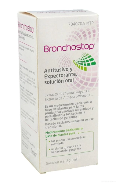 Bronchostop antitusivo y expectorante Bronchostop antitusivo y expectorante