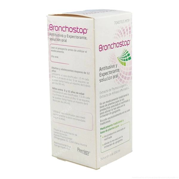 Bronchostop antitusivo y expectorante Bronchostop antitusivo y expectorante