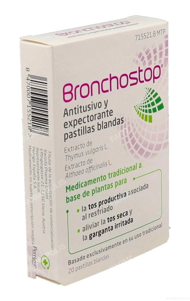 Bronchostop antitusivo y expectorante