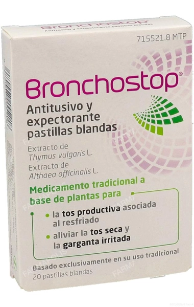 Bronchostop antitusivo y expectorante