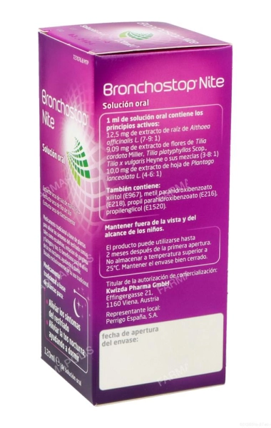 Bronchostop nite