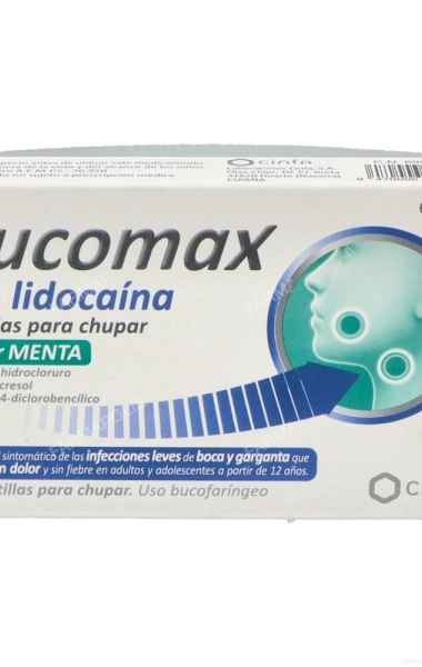 Bucomax lidocaína menta Bucomax lidocaína menta
