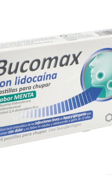 Bucomax lidocaína menta