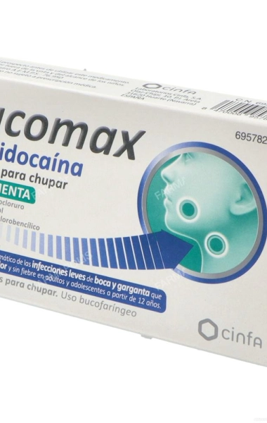 Bucomax lidocaína menta