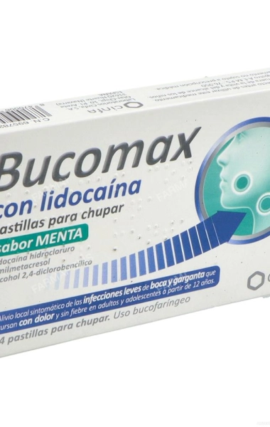 Bucomax lidocaína menta