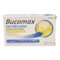 Bucomax lidocaina Miel Limón
