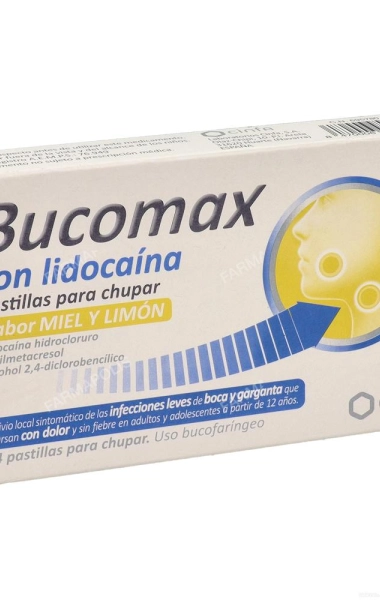 Bucomax lidocaina Miel Limón