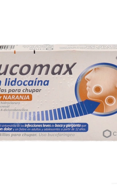 Bucomax lidocaina naranja