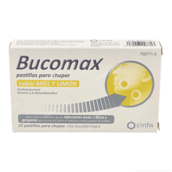 Bucomax miel limón Bucomax miel limón